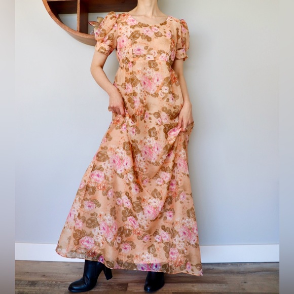 Vintage Floral Dress - Picture 6 of 6